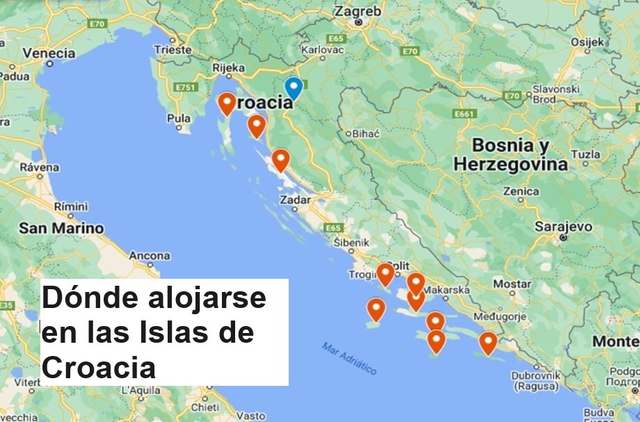 Dónde hospedarse en las Islas de Croacia – Atractivos y alojamientos