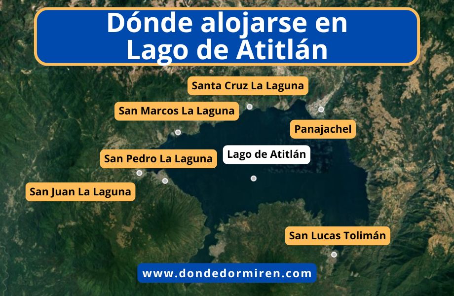 Dónde hospedarse en Lago de Atitlán: Principales Ciudades y Pueblos