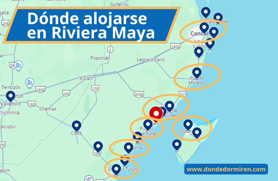 Dónde hospedarse en la Riviera Maya: Zonas y Hoteles Recomendados