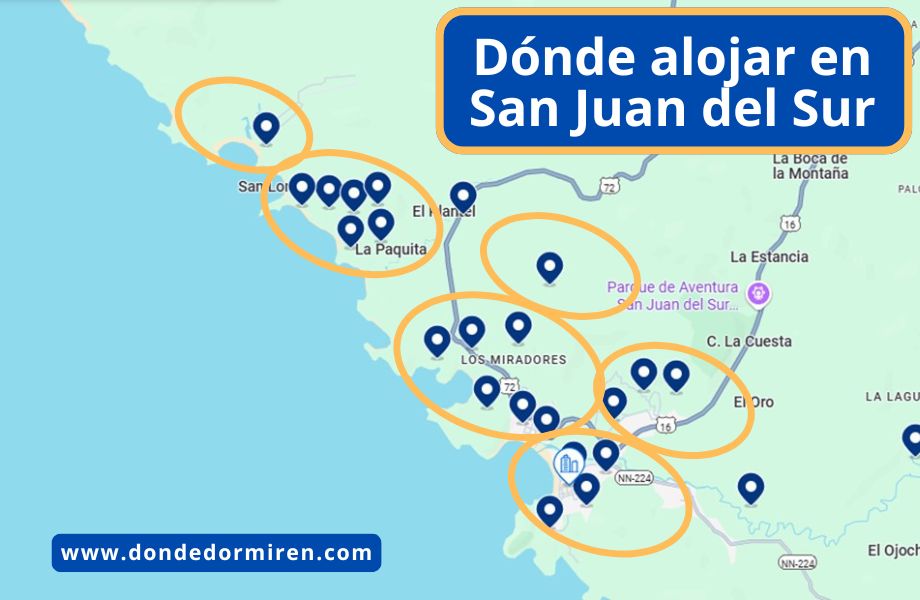 Dónde hospedarse en San Juan del Sur, Nicaragua: Las Mejores Áreas y Alojamiento