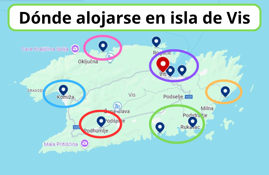 Dónde hospedarse en la isla de Vis: Las mejores áreas y alojamientos