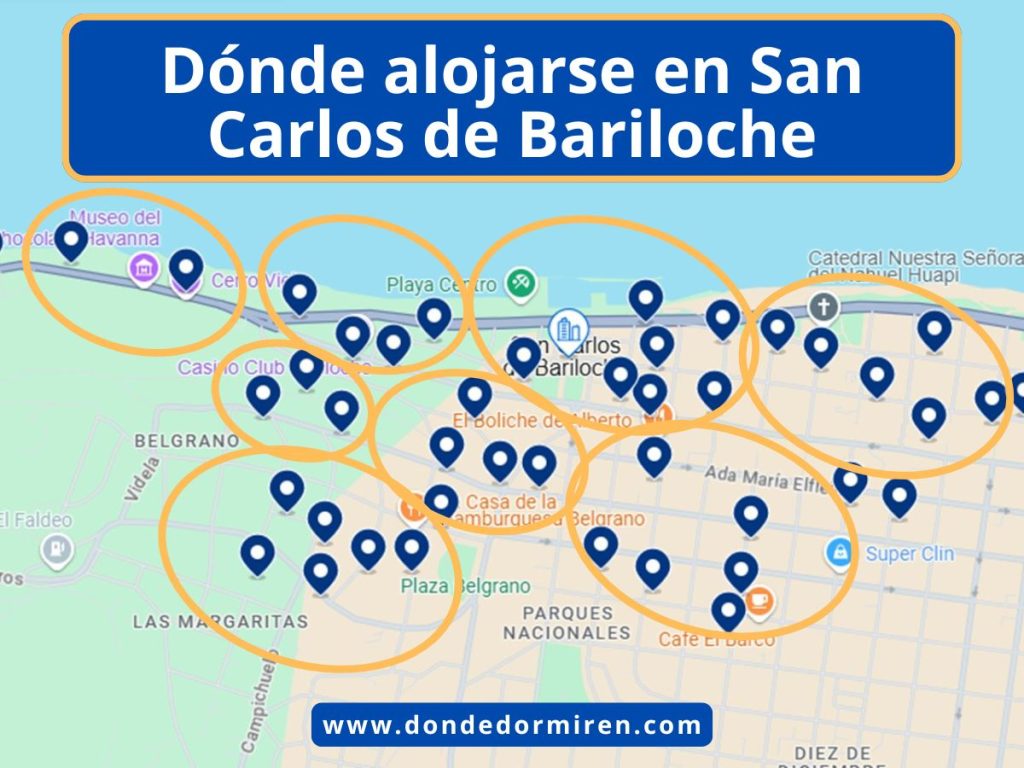 Dónde hospedarse en San Carlos de Bariloche: Las Mejores Áreas y Alojamiento