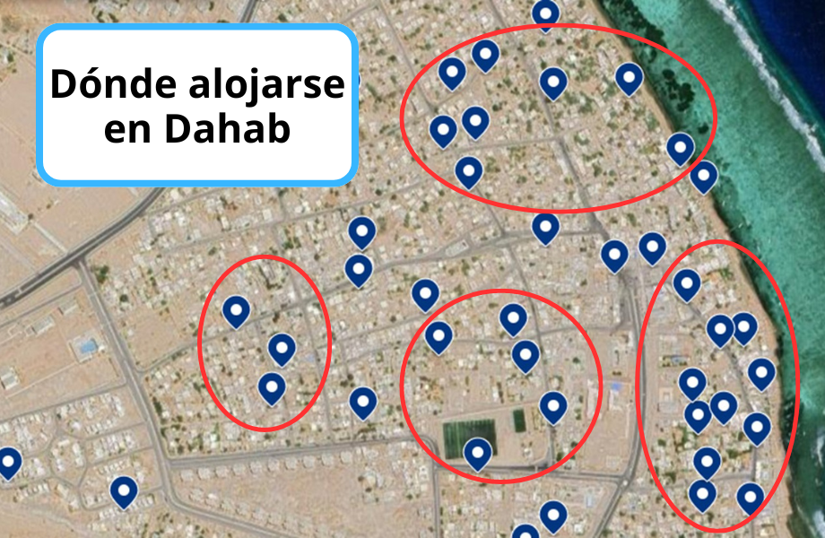 Dónde hospedarse en Dahab, Egipto: Zonas Destacadas y Alojamientos Recomendados