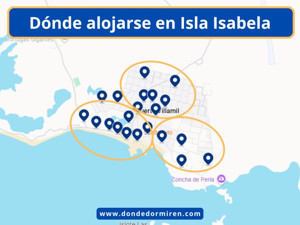 Dónde hospedarse en Isla Isabela: Zonas y Hoteles Recomendados