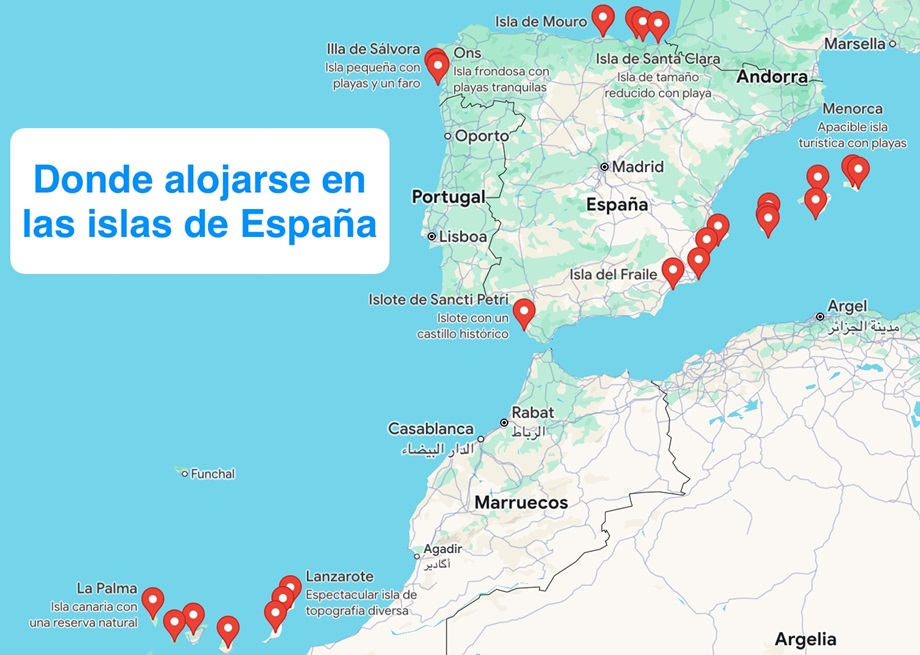 Dónde hospedarse en las Islas de España – Alojamientos recomendados