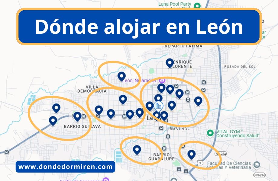 Dónde hospedarse en León, Nicaragua: Mejores Áreas y Alojamiento