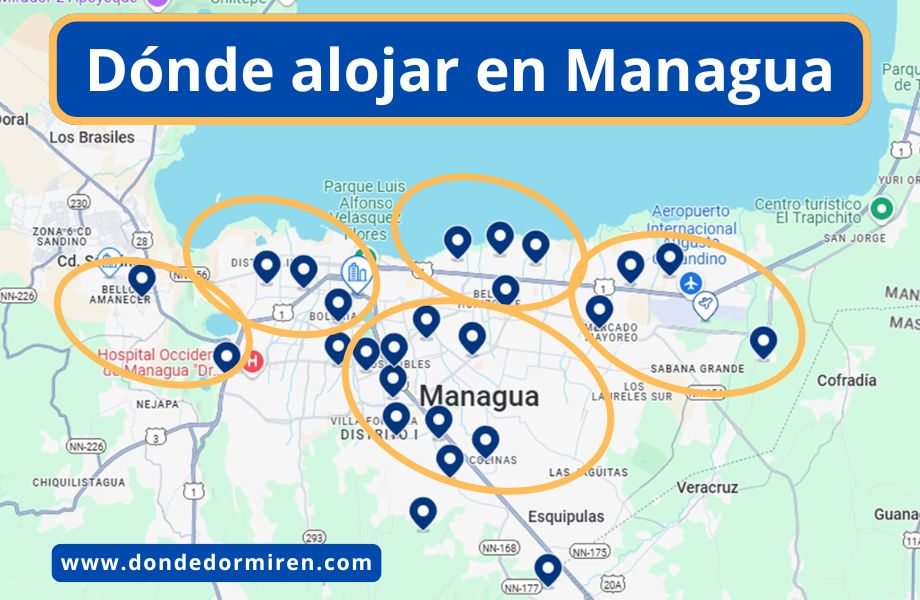 Dónde hospedarse en Managua: Las Mejores Áreas y Hoteles