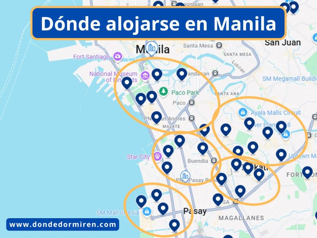 Dónde hospedarse en Manila: Mejores Áreas y Alojamientos