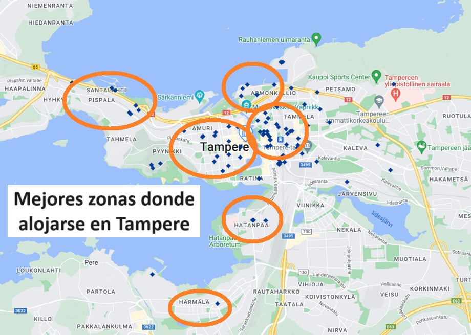 Dónde hospedarse en Tampere, Finlandia – Principales Áreas y Alojamientos