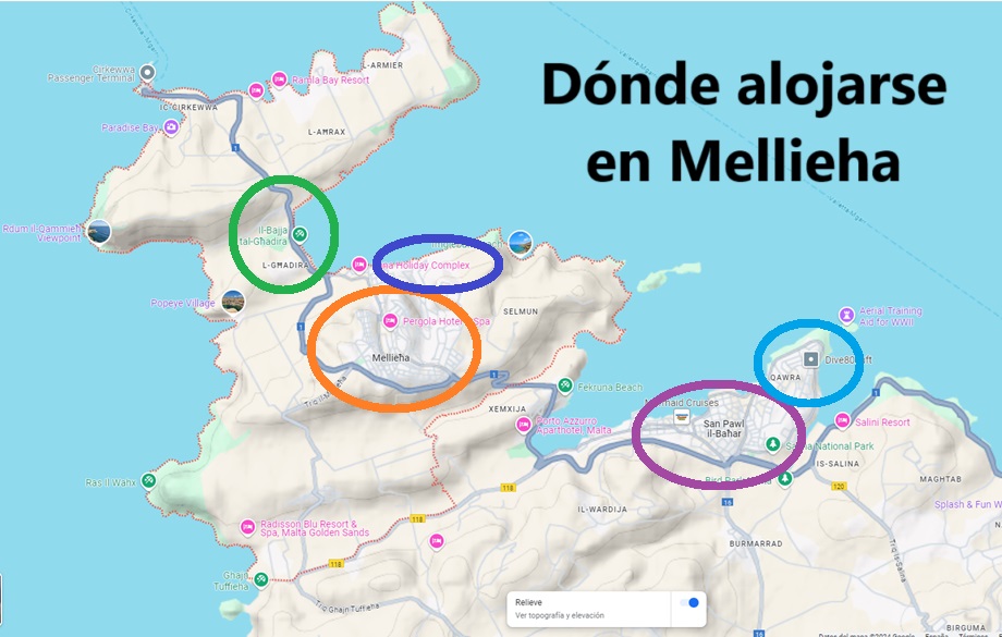 Dónde quedarse en Mellieha, Malta: Las mejores áreas y alojamientos