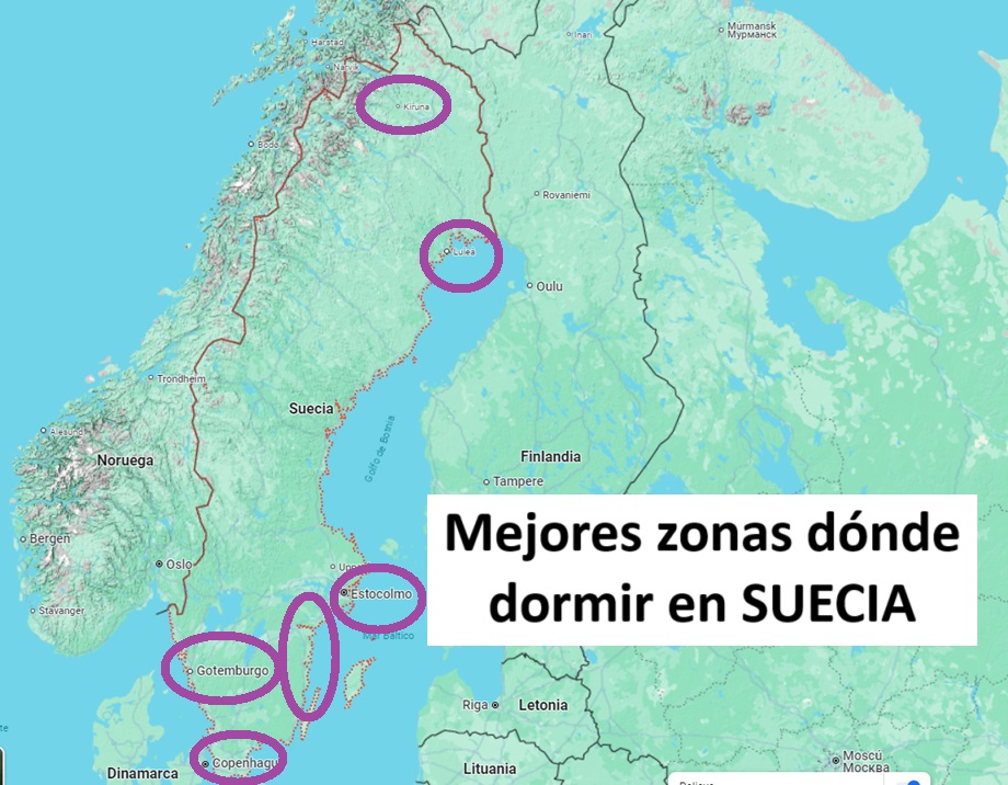 Dónde hospedarse en Suecia: Mejores Áreas y Alojamientos