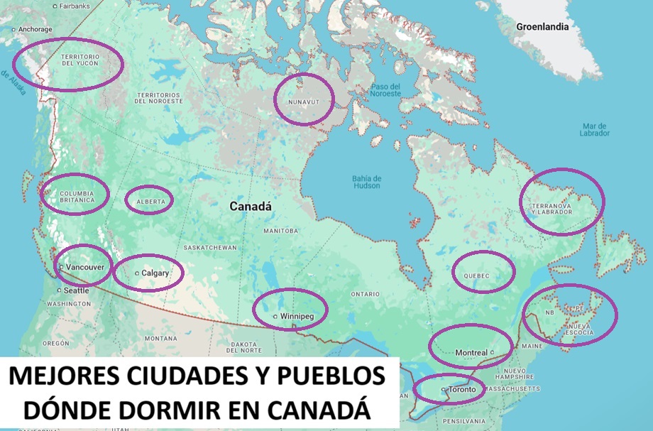 Dónde hospedarse en Canadá: Las Mejores Áreas y Alojamiento