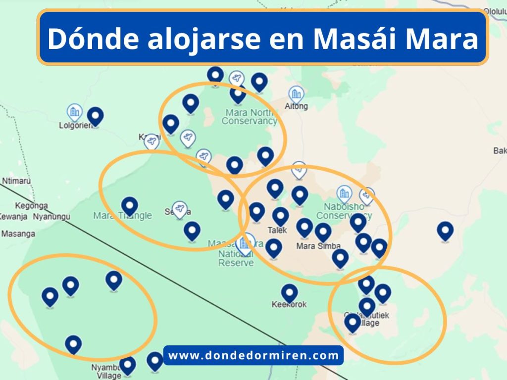 Dónde hospedarse en Masái Mara, Kenia: Los mejores campamentos y lodges.