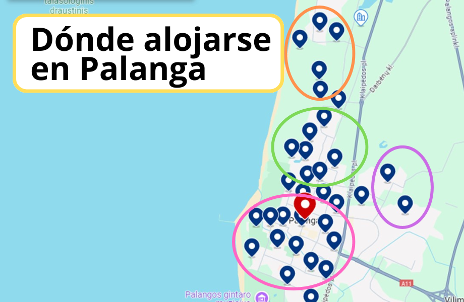 Dónde hospedarse en Palanga, Lituania: Zonas y Hoteles Recomendados