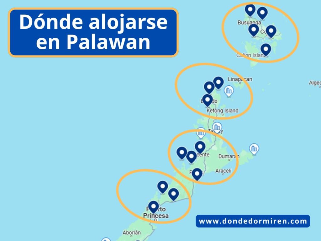 Opciones de alojamiento en Palawan: Las mejores áreas y hoteles