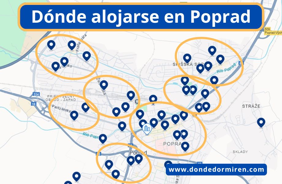 Dónde hospedarse en Poprad: Mejores Áreas y Alojamiento