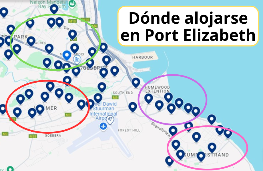 Dónde hospedarse en Port Elizabeth: Mejores Áreas y Alojamientos