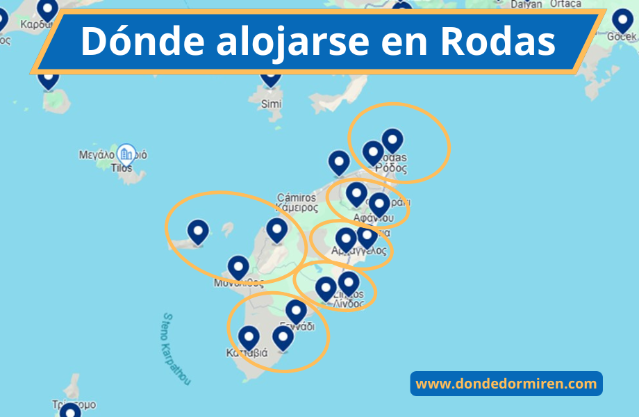 Dónde hospedarse en Rodas, Grecia: Zonas y hoteles recomendados