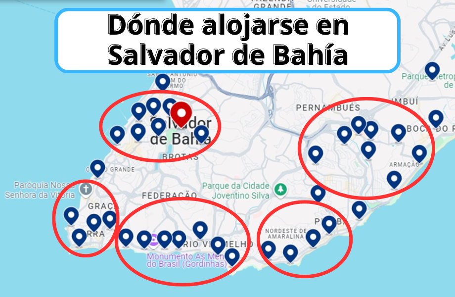 Dónde hospedarse en Salvador de Bahía: Zonas y Hoteles Recomendados