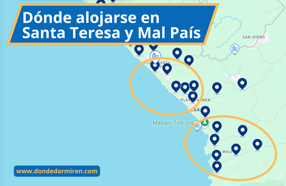 Dónde hospedarse en Santa Teresa y Mal País, Costa Rica: Las Mejores Áreas y Alojamientos