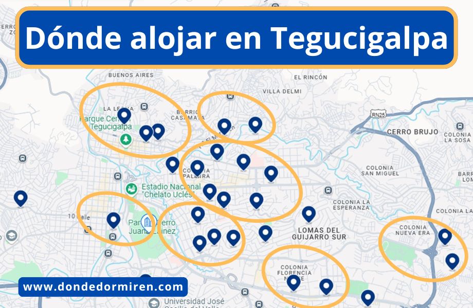 Dónde quedarse en Tegucigalpa: Las Mejores Áreas y Alojamientos