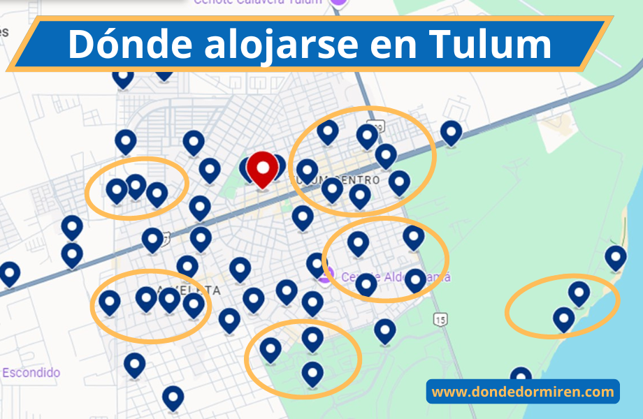 Dónde hospedarse en Tulum: Zonas y Hoteles Recomendados