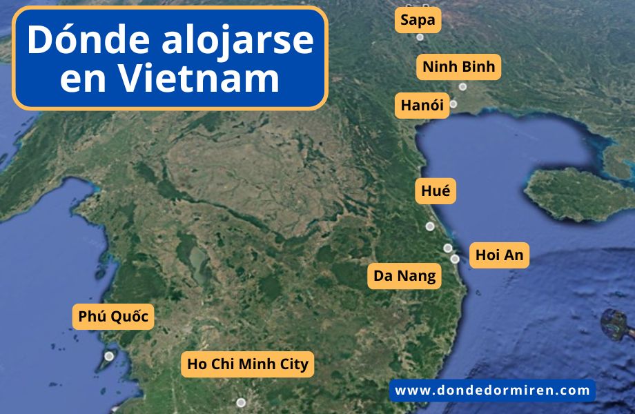 Dónde hospedarse en Vietnam: Ciudades y alojamientos sugeridos