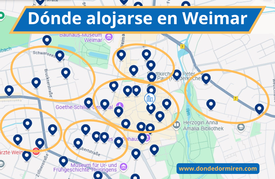 Dónde hospedarse en Weimar, Alemania: Las Mejores Áreas y Alojamientos