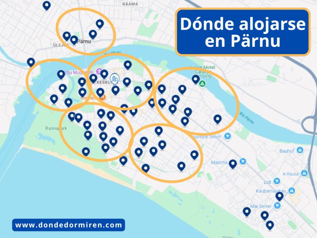 Dónde hospedarse en Pärnu: Las mejores áreas y alojamientos
