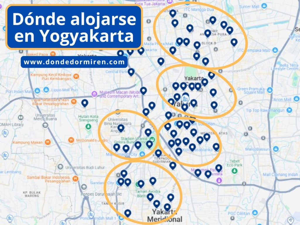 Dónde hospedarse en Yakarta: Principales áreas y hoteles